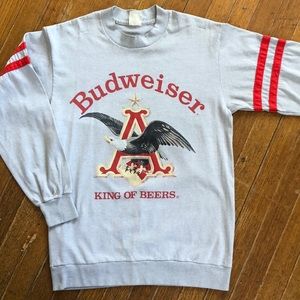 Vintage Budweiser Long Sleeve Shirt king of beers